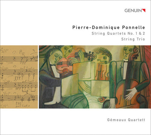 Gemeaux Quartet/ Ponnelle - String Quartets Nos 1 & 2 / String Trio