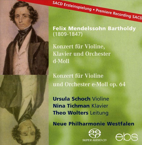 Mendelssohn/ Schoch/ Tichman/ Wolters - Concert for Violin Pno