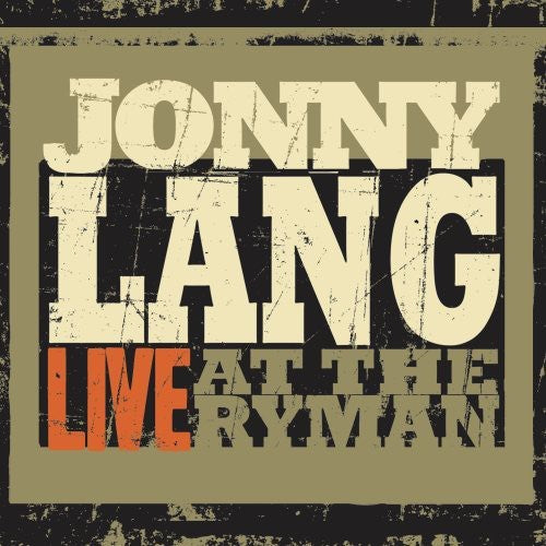 Jonny Lang - Live At The Ryman