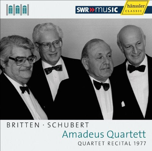 Amadeus Quartet/ Britten/ Schubert - Quartet Recital 1977