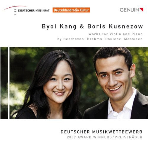 Kang/ Kusnezow/ Beethoven/ Brahms/ Poulenc - Works for Violin & Piano