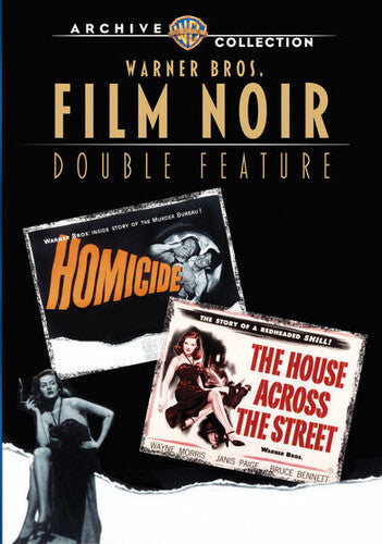 Warner Bros. Film Noir Double Feature: Homicide / The House Across the Street