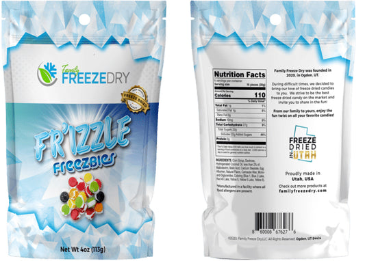 Freeze Dried Fr'izzle Freezbies