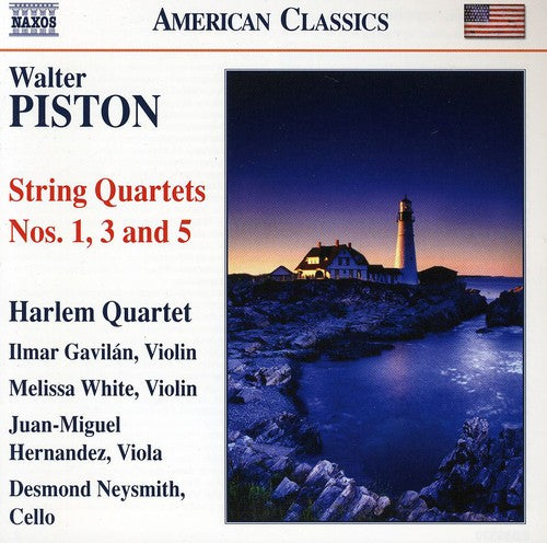 Piston/ Harlem Quartet - String Quartets Nos 1 3 & 5