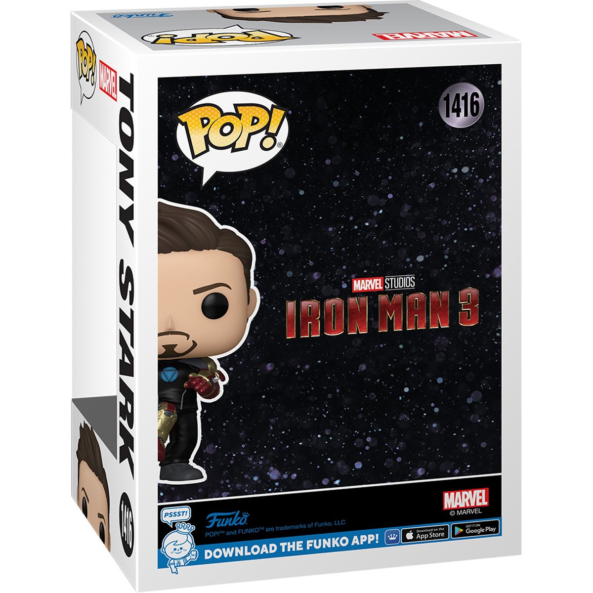 Funko Pop! Iron Man 3 Tony Stark Suit-Up Glow-in-the-Dark (EE Exclusive)