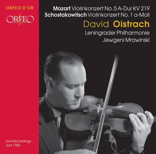 Mozart/ Oistrach/ Lgn/ Mravinsky - Concerto for Violin & Orchestra