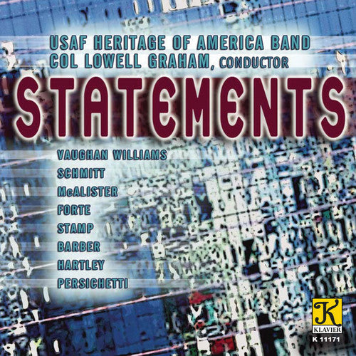 Us Air Force Band/ Vaughan Williams/ Graham - Statements