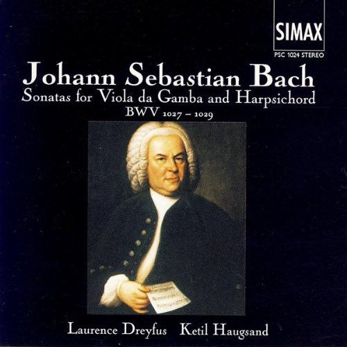 Bach/ Dreyfus/ Haugsand - Sonatas for Viola Da Gamba & Harpsichord