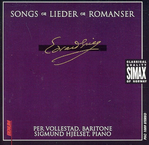 Grieg/ Hjelset/ Vollestad - Songs Lieder Romanser
