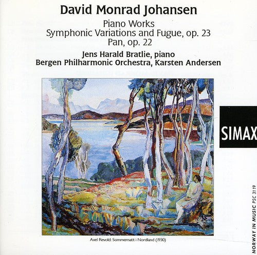 Johansen/ Andersen/ Bgpo/ Bratlie - Symphonic Variations & Fugue / Pan / Piano Works