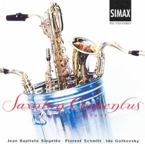 Gotkovsky/ Schmitt/ Singelee/ Saxofon Concentus - Saxophone Quartets