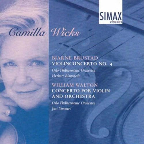 Brustad/ Walton/ Blomstedt/ Opo/ Simonov - Violin Concerto 4 / Violin Concerto