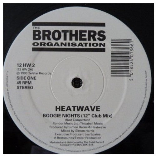 Heatwave - Boogie Nights/Too Hot To Handle