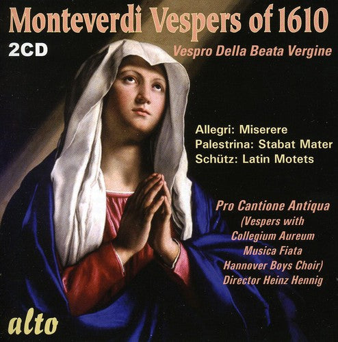 Monteverdi/ Pro Cantione Antiqua/ Brown/ Fleet - Vespers of 1610