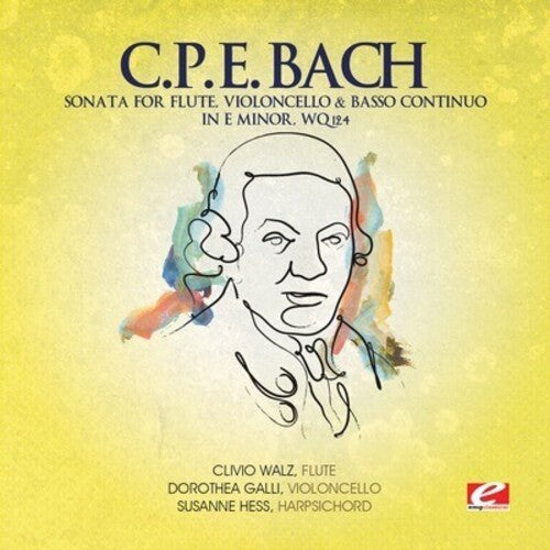 C.P.E. Bach - Sonata for Flute Violoncello & Basso E Min