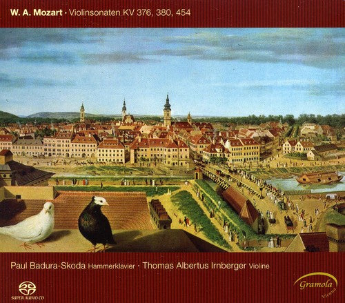Mozart/ Irnberger/ Badura-Skoda - Violin Sonatas K 376 & 380 & 454