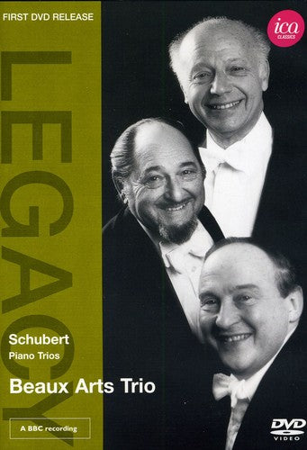 Beaux Arts Trio Plays Schubert