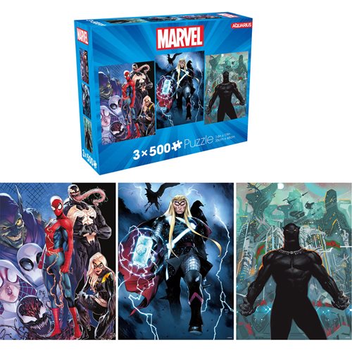 Marvel - 500 Piece Puzzle Set of 3