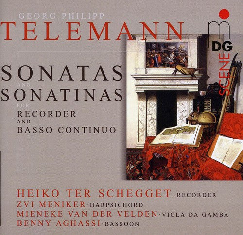 Telemann/ Heiko Ter Scheggeto/ Meniker/ Aghassi - Sonatas for Recorder & Basso Continuo