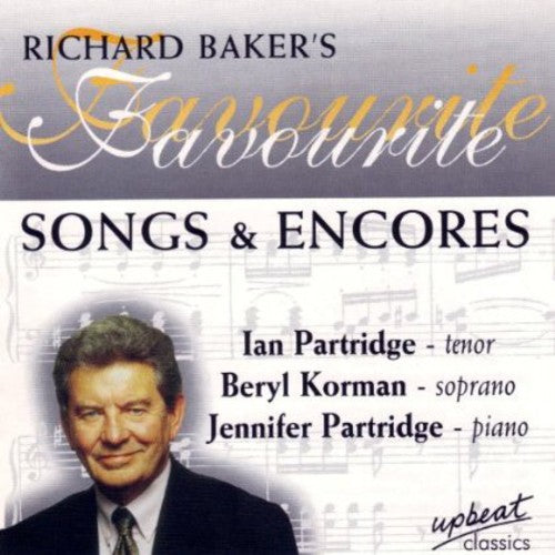 Richard Baker / Ian Partridge / Beryl Korman - Favourite Songs & Encores