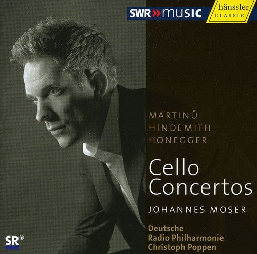 Martinu/ Hindemith/ Honegger/ Drp/ Poppen - Cello Concertos