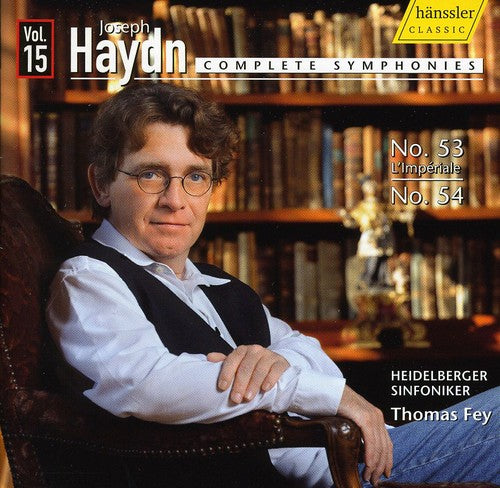 Haydn/ Fey/ Heidelberger Sinfoniker - Complete Symphonies - Symphonies 53 & 54 V.15