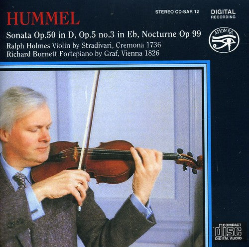 Hummel/ Holmes/ Burnett - Works for Violin & Piano