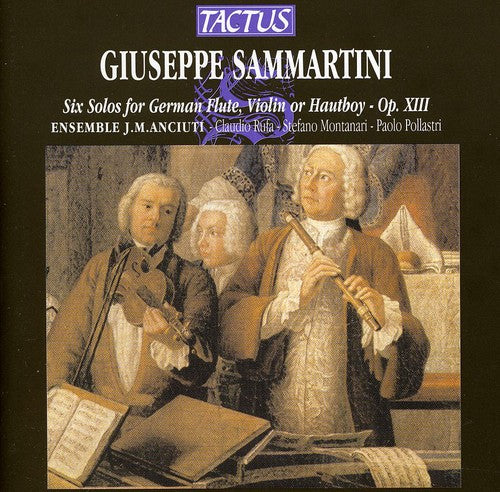 Sammartini/ Ensemble Jm Anciuti - 6 Solos for Lute Violin or Oboe