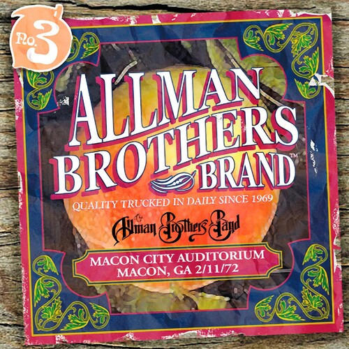 Allman Brothers Band - Macon City Auditorium 2/11/72