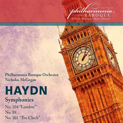 Haydn/ Pbo/ McGegan - Symphonies 88 101 & 104