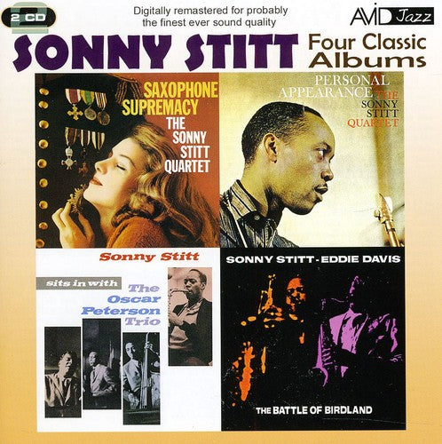 Sonny Stitt - 4 Classic Albums - Sax Supremary/Personal Appearance/Sits In WithOscar Peterson/Battle of Birdland