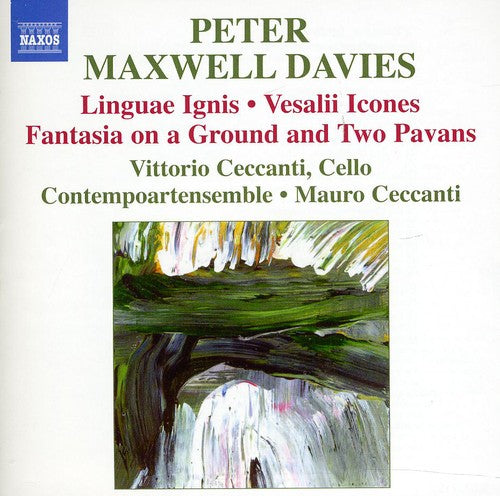 Davies/ Vittorio Ceccanti/ Contempoartensemble - Linguae Ignis / Vesalii Icones / Fantasia