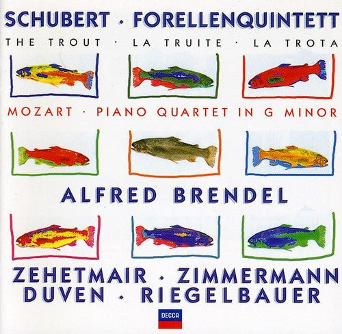 Schubert/ Mozart/ Brendel/ Zimmermann - Piano Quintet D667 / Piano Quartet K478