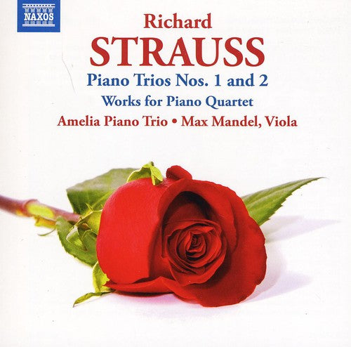 Strauss/ Amelia Piano Trio/ Mandel - Piano Trios 1 & 2: Works for Piano Quartet