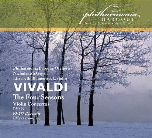Vivaldi/ Philharmonia Baroque Orch/ McGegan - Four Seasons Op 8 / Violin Ctos RV271 & 277 & 375