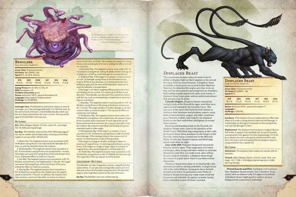 Monster Manual: Core Rule Book (Dungeons & Dragons, D&D)