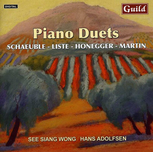 List/ Honegger/ Schaeuble/ Wong/ Adolfsen - Piano Duets By List Honegger Schaeuble