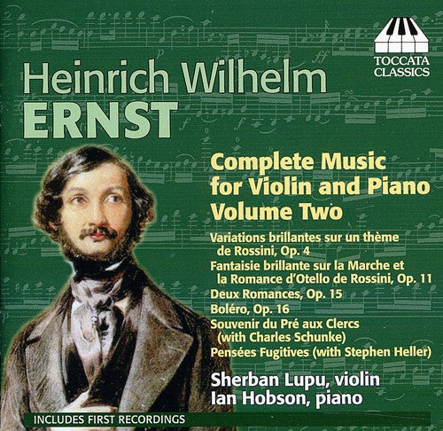Ernst/ Lupu/ Hobson - Complete Music Violin & Piano 2