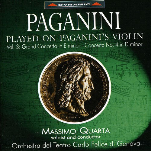 Paganini/ Quarta - Violin Concertos 3