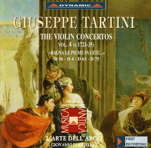 Tartini/ Guglielmo/ L'Arte Dell'Arco - Violin Concertos 4