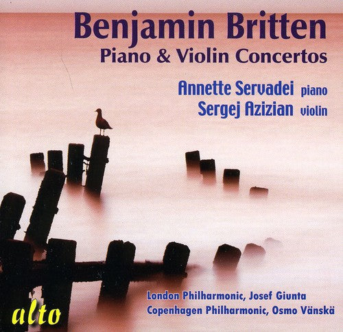 Britten/ Servadei/ Azizian - Piano & Violin Concertos