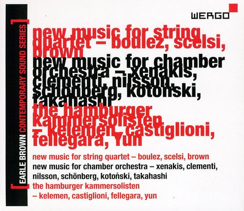 Earle Brown Contemporary Sound Series 4/ Various - Earle Brown Contemporary Sound Series 4 / Various