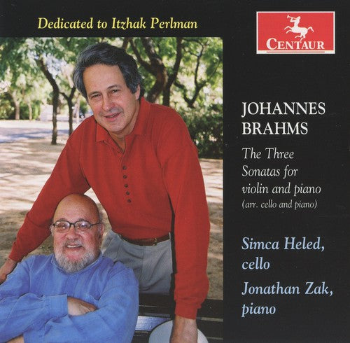 Brahms/ Heled/ Zak - Three Sonatas for Violin & Piano