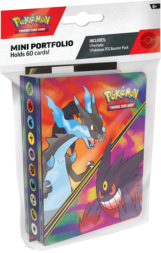 Pokemon Mega Evolution Phantasmal Flames Mini Portfolio (contents may vary)