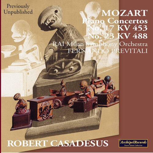 Mozart/ Casadesus/ Rai Milan Sym/ Previtali - Piano Concertos