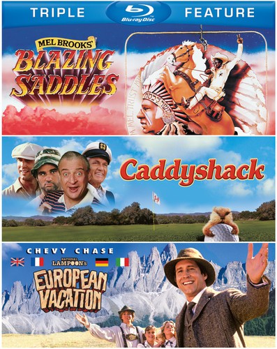 Blazing Saddles / Caddyshack / National Lampoon’s European Vacation