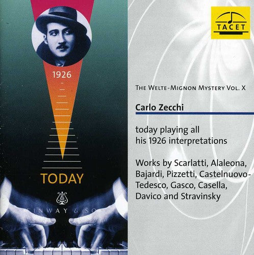 Scarlatti/ Zecchi - Welte-Mignon Mystery 10: Carlo Zecchi