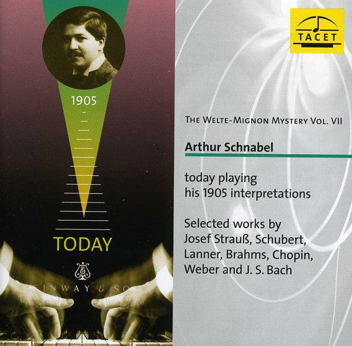 Straub/ Schnabel/ Schubert/ Lanner/ Brahms - Welte-Mignon Mystery 8: Arthur Schnabel Today