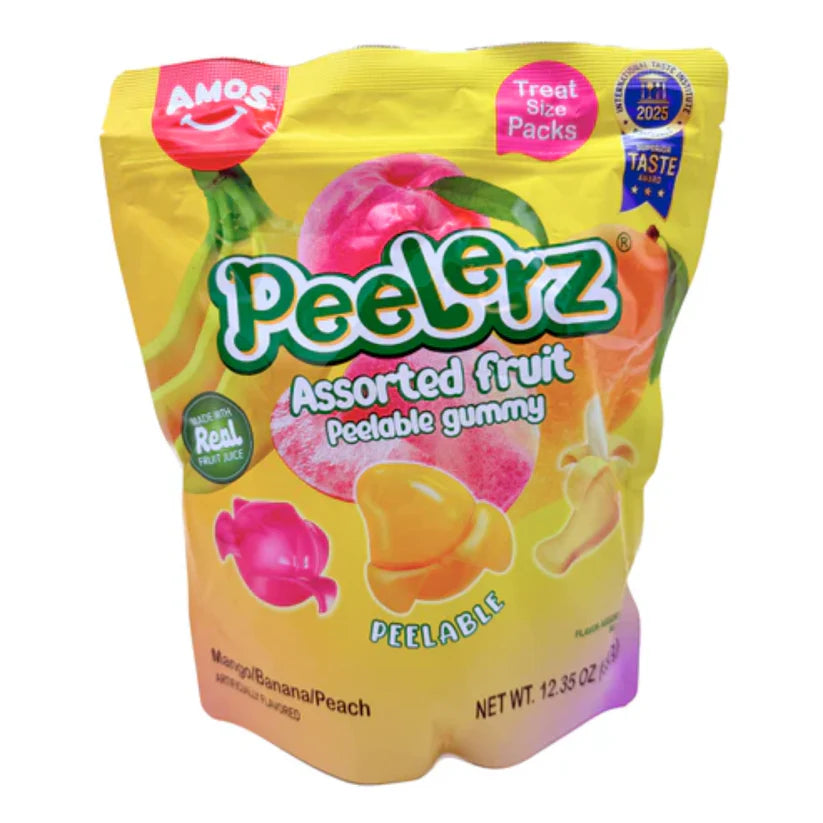 Peelerz Assorted Fruit Peelable Gummy Candy