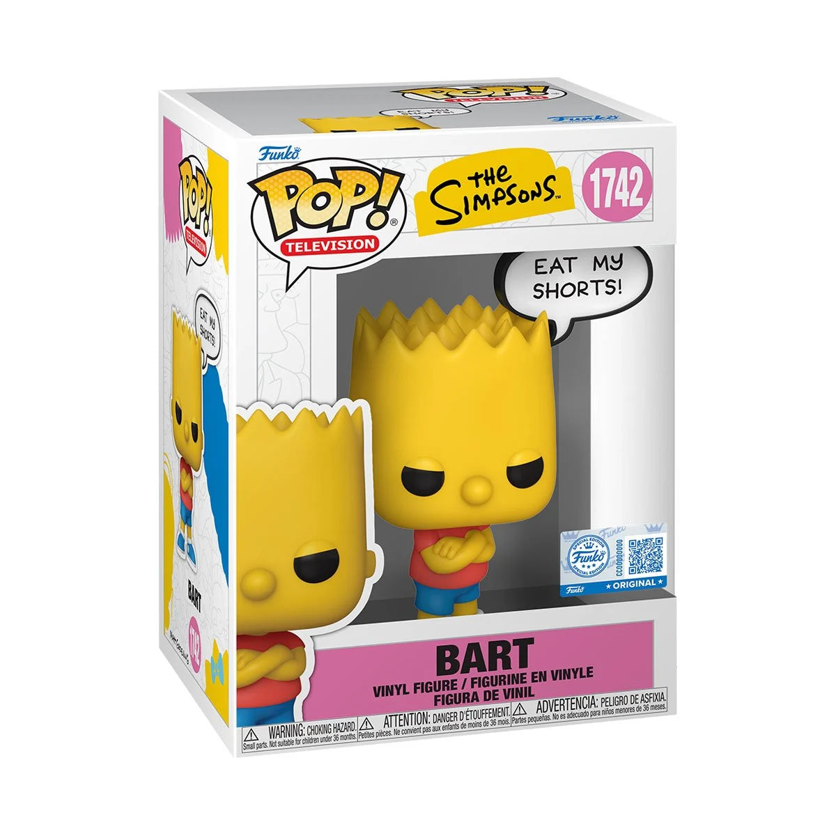 Funko Pop! Sayings: Simpsons - Bart Specialty Series